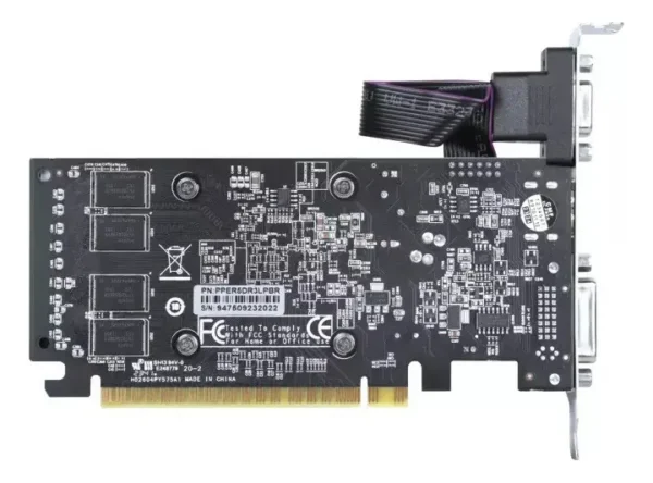 Placa De Vídeo Pcyes Radeon R5 220 Projeto Edge 2Gb Ddr3 64-Bit Low Profile