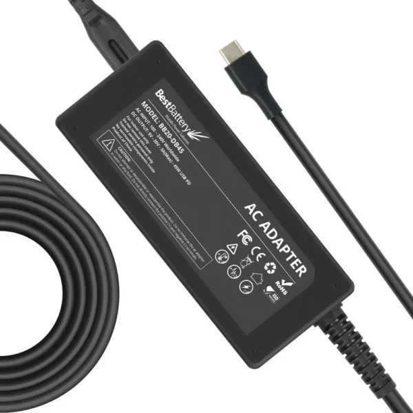 Fonte Usb-C Notebook Best Battery Bb20-Bd65 65W Preto
