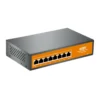 Switch Poe Haiz Hz-1008Gbpoe-A 8 Portas Gigabit 6 Poe + 2 Uplink