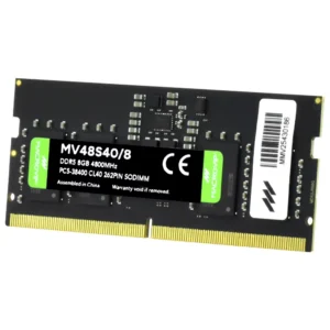 Memória Ram Para Notebook Macrovip Ddr5 8Gb 4800Mhz Cl40