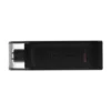 Pendrive Kingston Datatraveler 70 64Gb Usb-C 3.2 Gen1 Preto