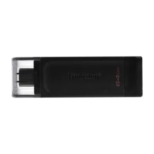 Pendrive Kingston Datatraveler 70 64Gb Usb-C 3.2 Gen1 Preto