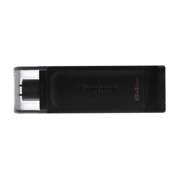 Pendrive Kingston Datatraveler 70 64Gb Usb-C 3.2 Gen1 Preto
