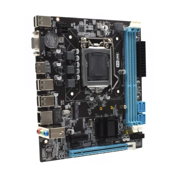 Placa Mãe Goline Gl-H61m-G Lga 1155 Ddr3 Vga Hdmi Micro Atx