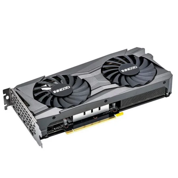 Placa De Vídeo Inno3d Geforce Rtx 3060 Twin X2 12Gb Gddr6 192-Bit Preto