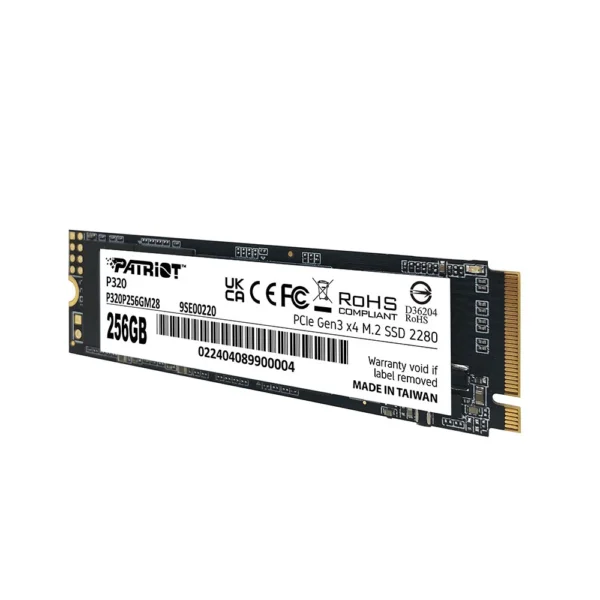 Ssd Patriot P320 256Gb M.2 Nvme Pcie 3.0 P320p256gm28