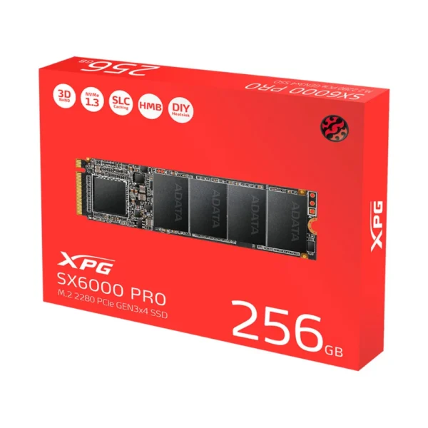 Ssd Adata Xpg Sx6000 Lite 256Gb M.2 Nvme Pcie 3.0