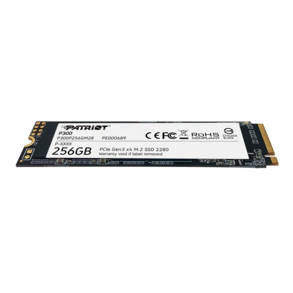 Ssd Patriot P300 256Gb M.2 Nvme Pcie 3.0