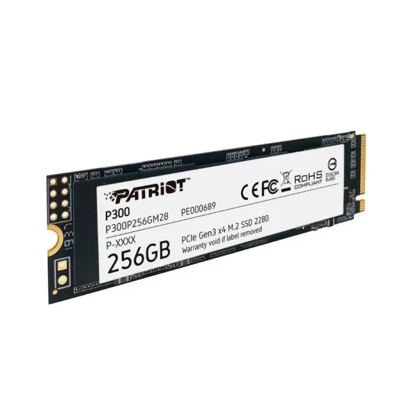 Ssd Patriot P300 256Gb M.2 Nvme Pcie 3.0