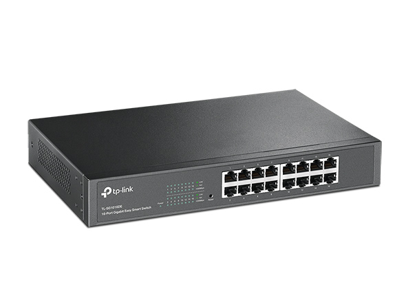 Switch Tp-Link Tl-Sg1016de Smart 16 Portas Gigabit Easy Smart