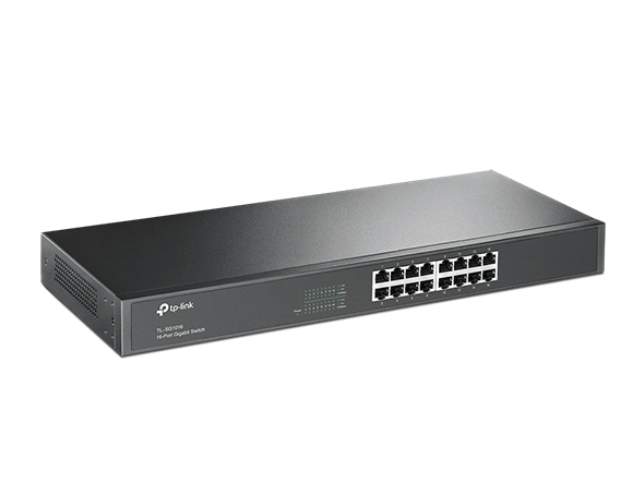 Switch Tp-Link Tl-Sg1016 Rackmount 16 Portas Gigabit