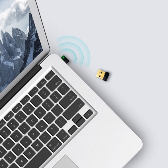 Adaptador Usb Wi-Fi Tp-Link Tl-Wn725n Nano N150 150Mbps