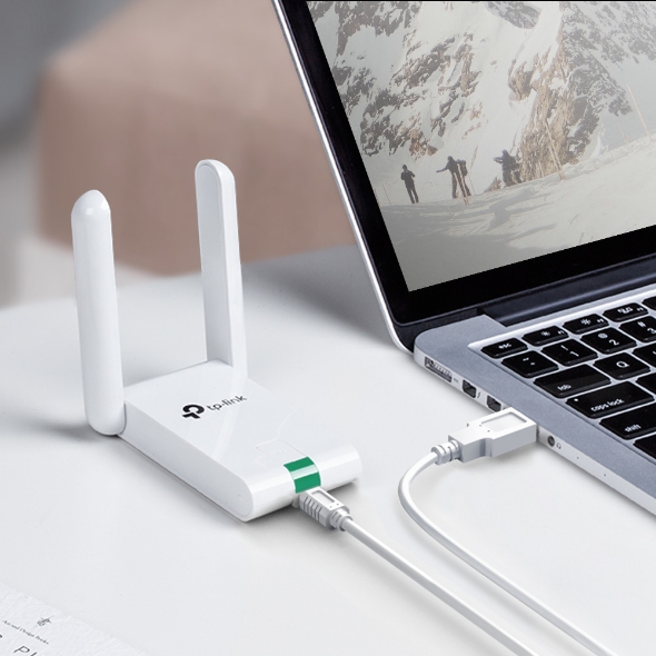 Adaptador Wireless Usb Tp-Link Tl-Wn822n 300Mbps 2 Antenas