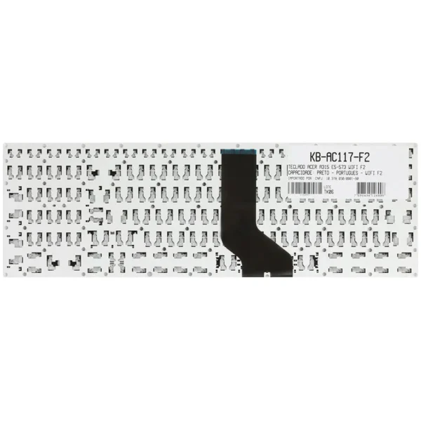 Teclado Acer A315 E5-573 Kb-Ac117-F2 Abnt2 Preto