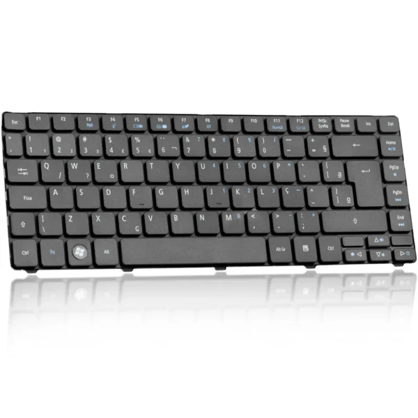 Teclado Acer Aspire 3810T 3820 Kb-Ac3810t-Wf Abnt2 Wi-Fi F3 Preto