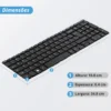 Teclado Samsung Expert X41 Np300e5k Kb-San300-E5k Abnt2 Preto