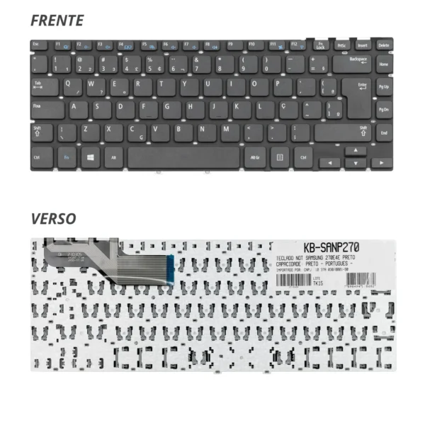 Teclado Samsung 270E4e Kb-Sanp270 Abnt2 Preto