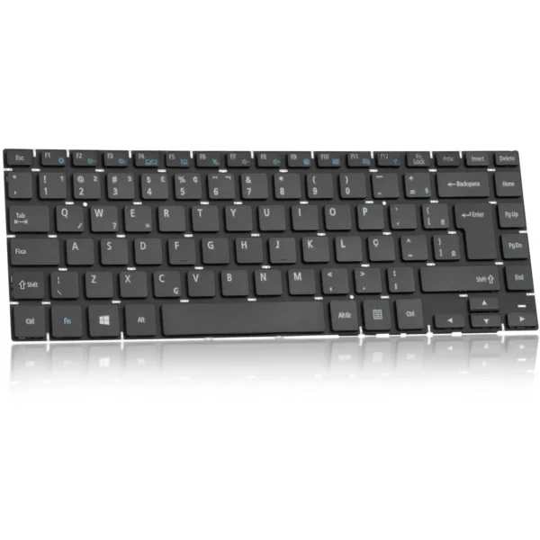 Teclado Samsung Np370e4k Kb-Sanp370 Abnt2 Preto