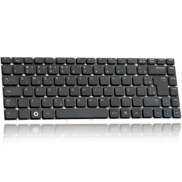 Teclado Samsung Rv411 Kb-Sarv411 Abnt2 Preto