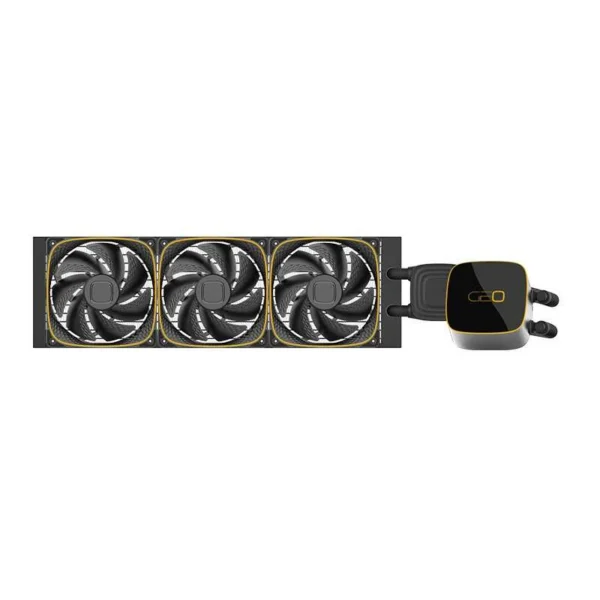 Water Cooler Geometric Future Eskimo 36 Rgb 360Mm Pwm Preto