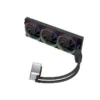 Water Cooler Geometric Future Eskimo 36 Rgb 360Mm Pwm Preto