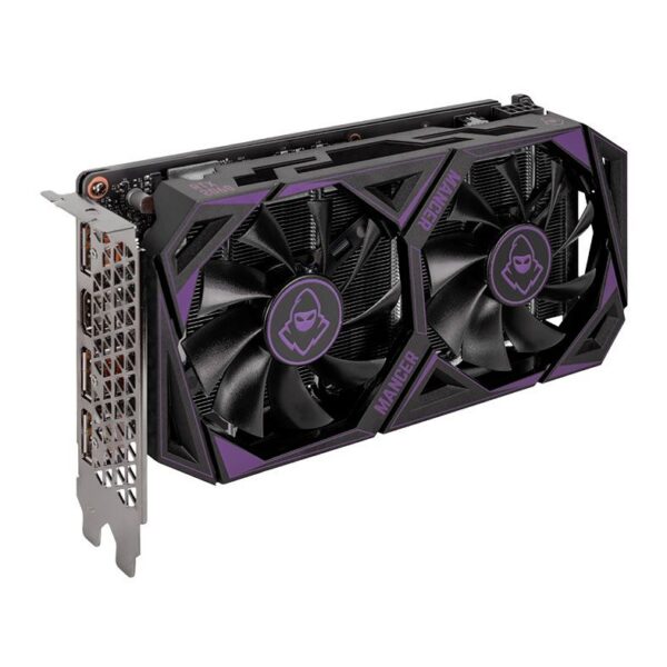 Placa De Vídeo Mancer Geforce Rtx 2060 Heimdall 6Gb Gddr6 192-Bit Preto