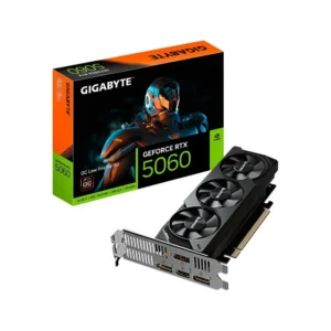 Placa De Vídeo Gigabyte Geforce Rtx 5060 Oc Low Profile 8Gb Gddr7 128-Bit Preto