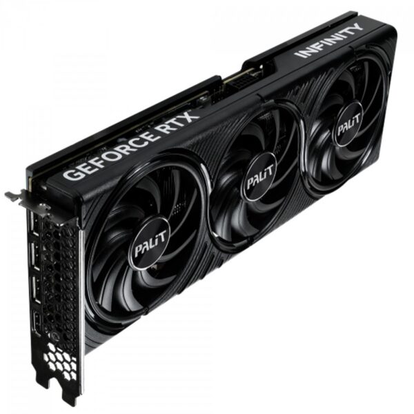 Placa De Vídeo Palit Geforce Rtx 5070 Infinity 3 12Gb Gddr7 192-Bit Preto