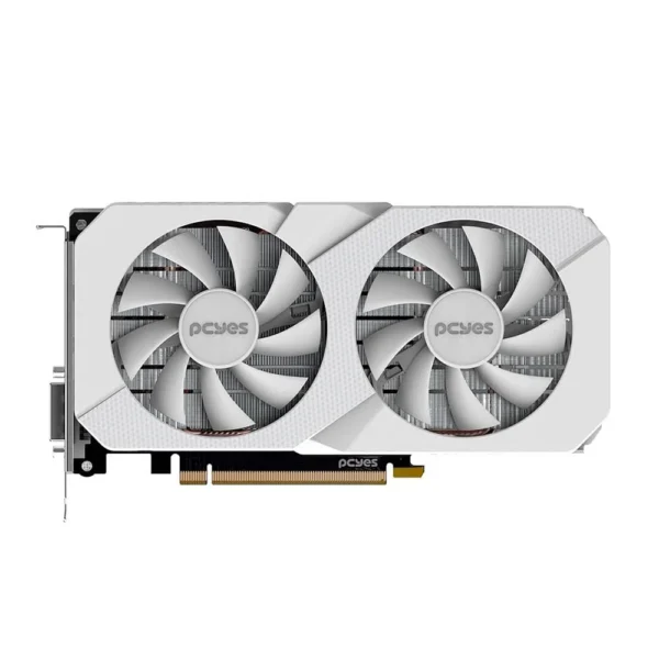 Placa De Vídeo Pcyes Geforce Rtx 3050 Projeto Edge 8Gb Gddr6 128-Bit Branco