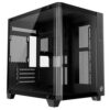 Gabinete Gamer Kalkan Midgard Curve Aquário Micro-Atx Vidro Curvo Sem Fan Preto