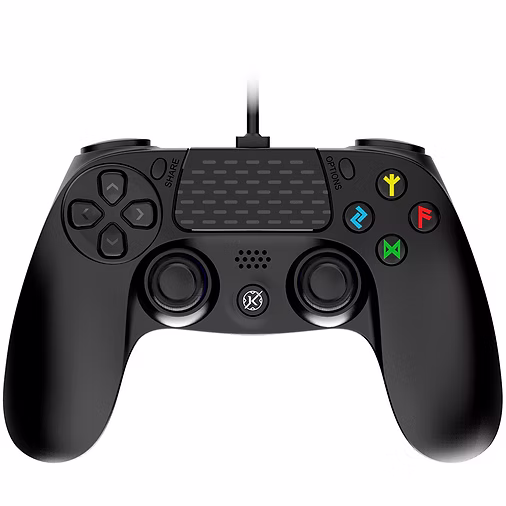 Controle Gamer Kalkan Hagel Pro Klk00002 Usb Pc Ps3 Ps4 Preto