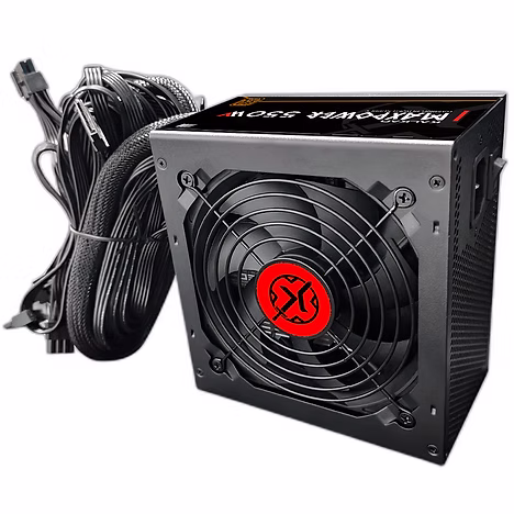Fonte Gamer Kalkan Maxpower 550W 80 Plus Bronze Pfc Ativo Preto