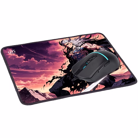 Combo Gamer Kalkan Baldur 4 Em 1 Teclado Mouse Headset E Mousepad Preto