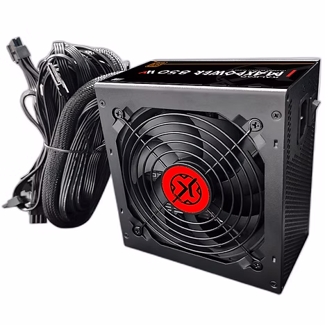 Fonte Gamer Kalkan Maxpower 850W 80 Plus Bronze Atx 3.1 12Vhpwr Preto
