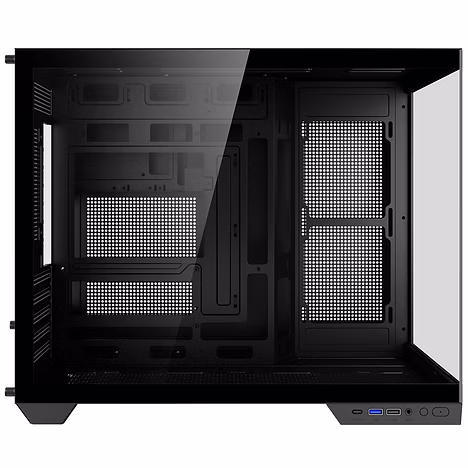 Gabinete Gamer Kalkan Saga Aquário Micro-Atx Vidro Temperado Sem Fan Preto