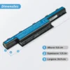 Bateria Acer 5750 As10d31 Bb11-Ac066 10.8V 4400Mah Preto