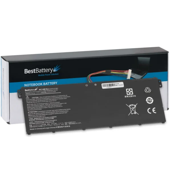 Bateria Acer Es1-511 Ac14b18j Bb11-Ac085 11.4V 3600Mah Preto
