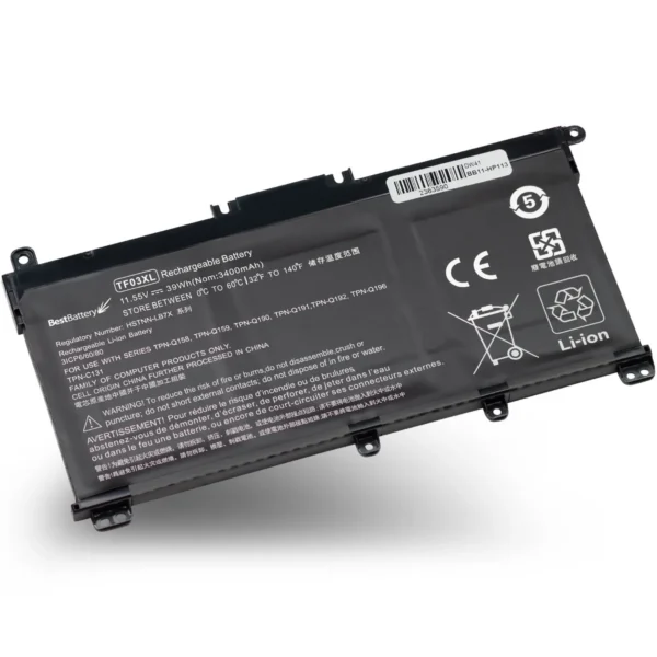 Bateria Hp 15-Cc729tx Tf03xl Bb11-Hp113 11.55V 3400Mah Preto