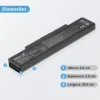 Bateria Samsung Rv411 Aa-Pb9nc Bb11-Ss015 11.1V Preto