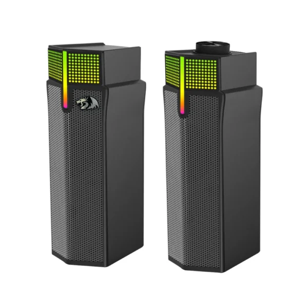 Caixa De Som Redragon Yorick Gs511 Rgb Bluetooth Soundbar Preto