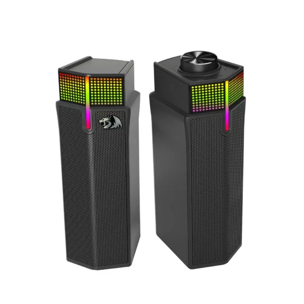 Caixa De Som Redragon Yorick Gs511 Rgb Bluetooth Soundbar Preto