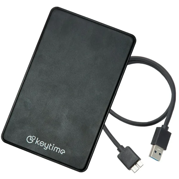 Case Para Hd Externo Keytime Data Dash 3 Usb 3.0 2.5 Pol Preto