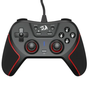 Controle Gamer Redragon Ephemera G713 Usb Hall Effect Preto E Vermelho