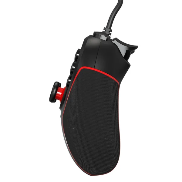 Controle Gamer Redragon Ephemera G713 Usb Hall Effect Preto E Vermelho