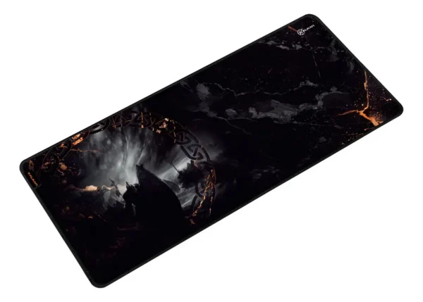 Mousepad Gamer Kalkan Ember Extended Speed 900X400x4mm Preto