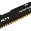 Memória Ram Kingston Hyperx Fury 8Gb Ddr4 2400Mhz Cl15 Preto