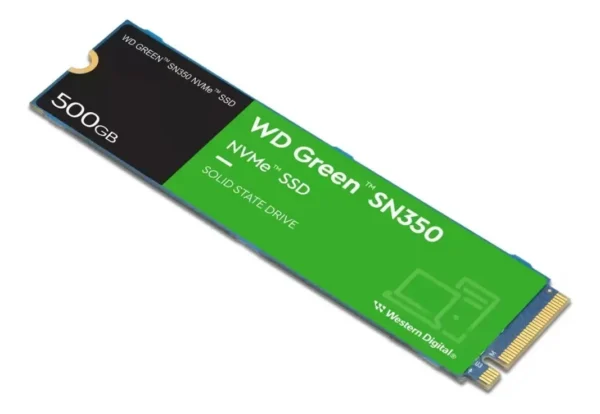 Ssd Western Digital Wd Green Sn350 500Gb M.2 Nvme Pcie 3.0
