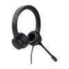 Headset Office Trust Ayda 25087 Com Fio P2 Preto