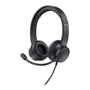 Headset Office Trust Ayda 25087 Com Fio P2 Preto