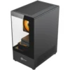 Gabinete Gamer Kalkan Hakon Micro-Atx Vidro Temperado Sem Fan Preto